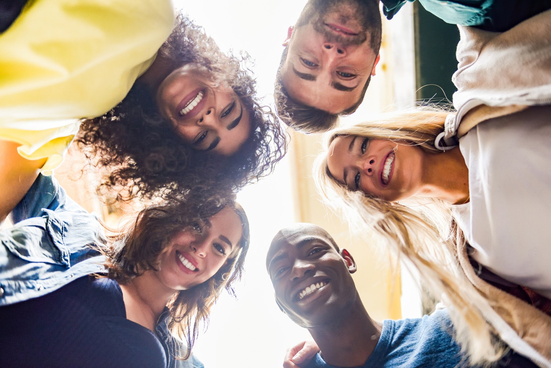 Group of Young People  